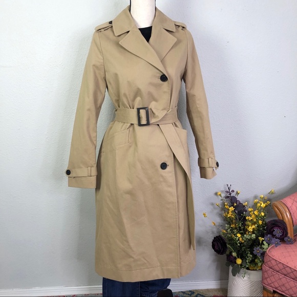 all saints chiara trench coat